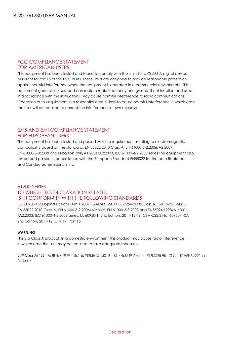 GoDEX RT200 series User Manual | Page 3 / 52
