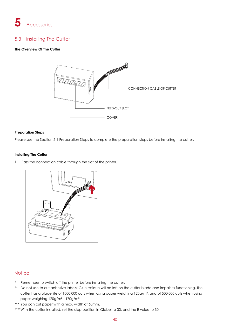 GoDEX RT200 series User Manual | Page 44 / 52