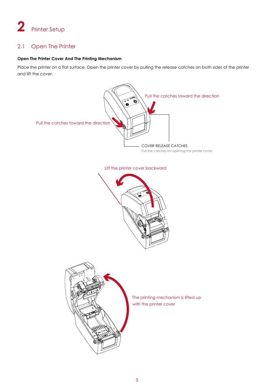 GoDEX RT200 series User Manual | Page 9 / 52