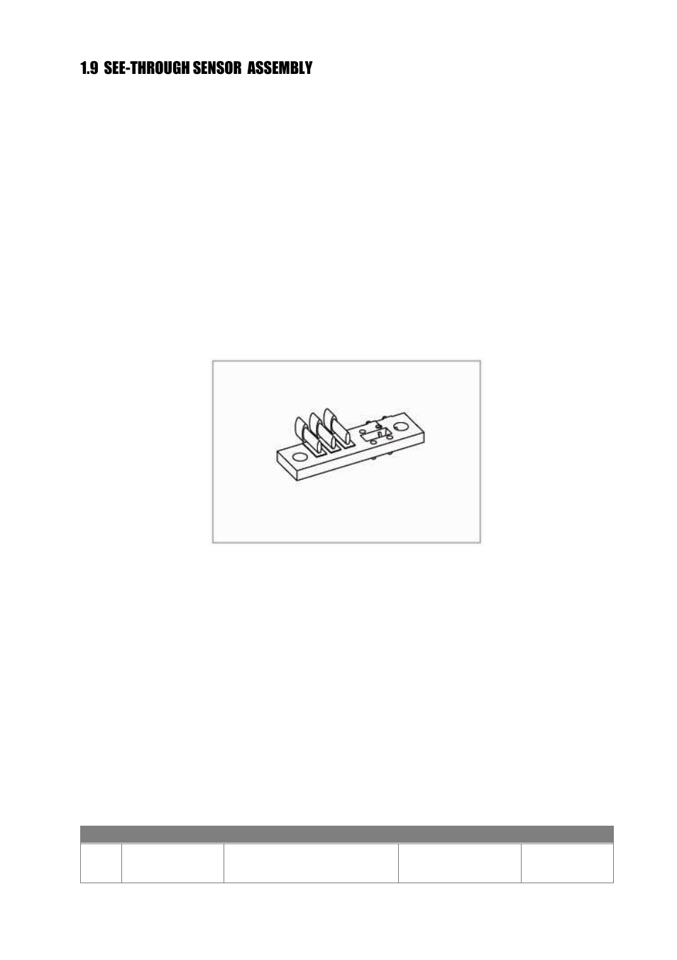 9 see-through sensor assembly | GoDEX RT200i series User Manual | Page 11 / 21