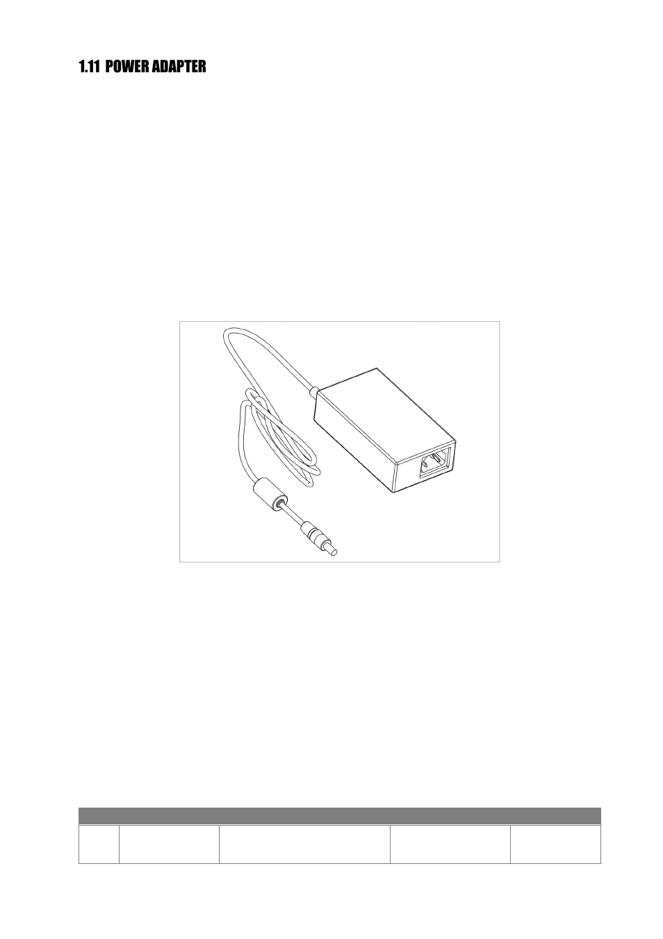 11 power adapter | GoDEX RT200i series User Manual | Page 13 / 21