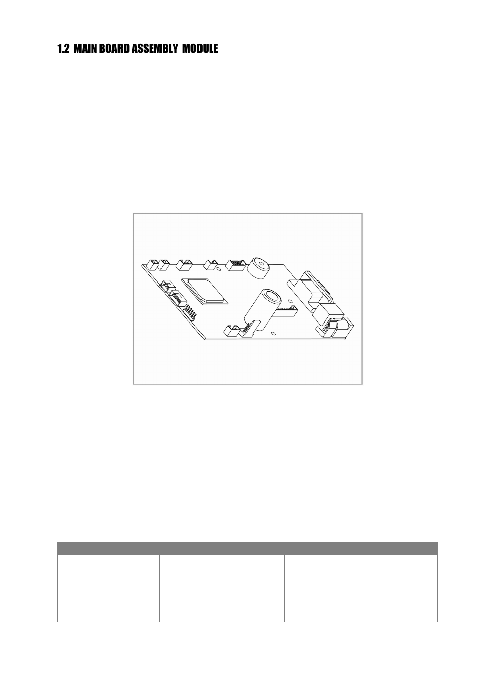 2 main board assembly module | GoDEX RT200i series User Manual | Page 4 / 21