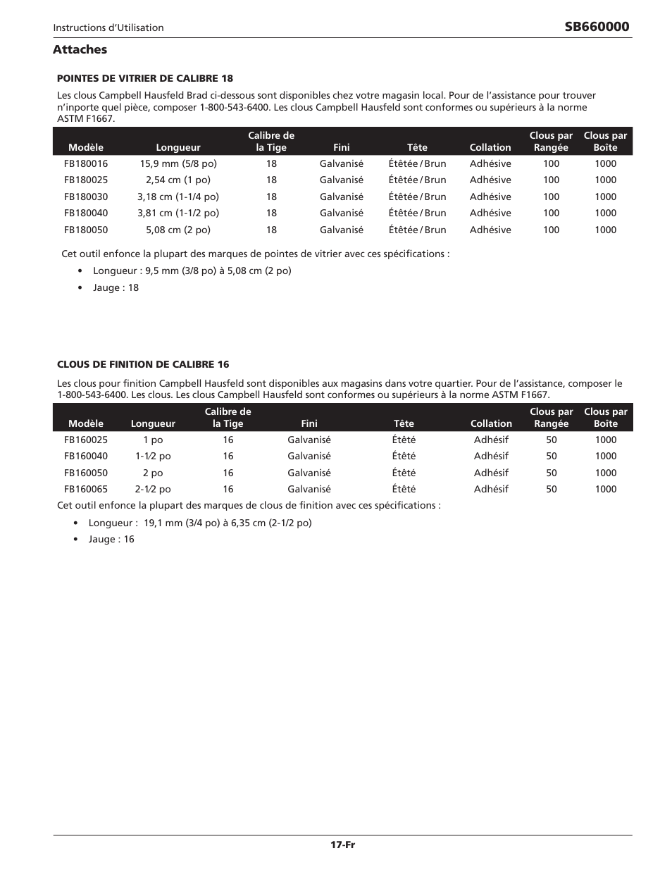 Campbell Hausfeld IN734600AV User Manual | Page 17 / 32