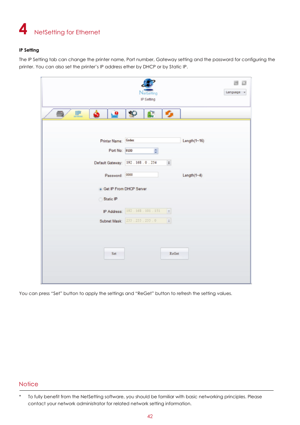 GoDEX RT200i series User Manual | Page 46 / 69