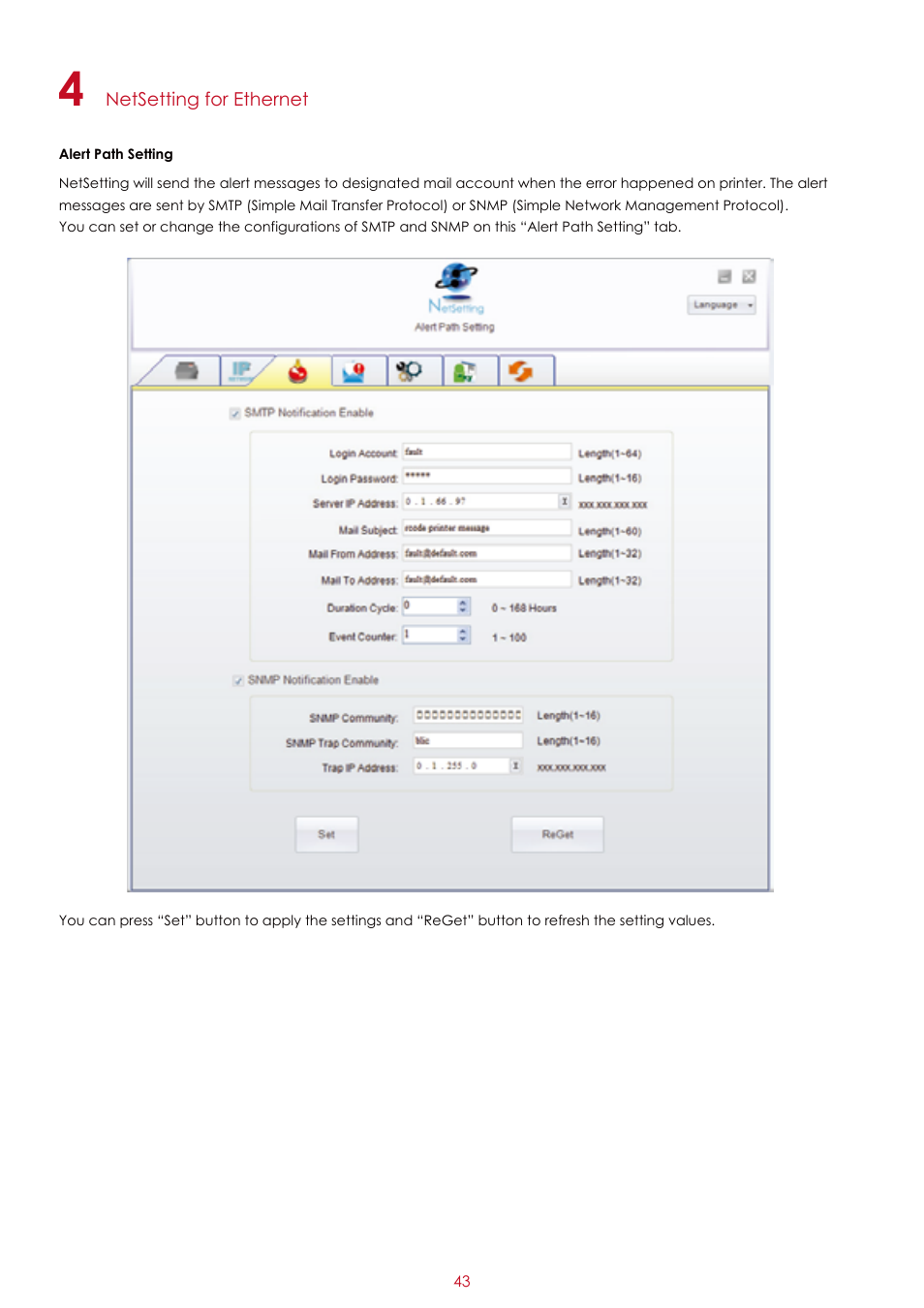 GoDEX RT200i series User Manual | Page 47 / 69