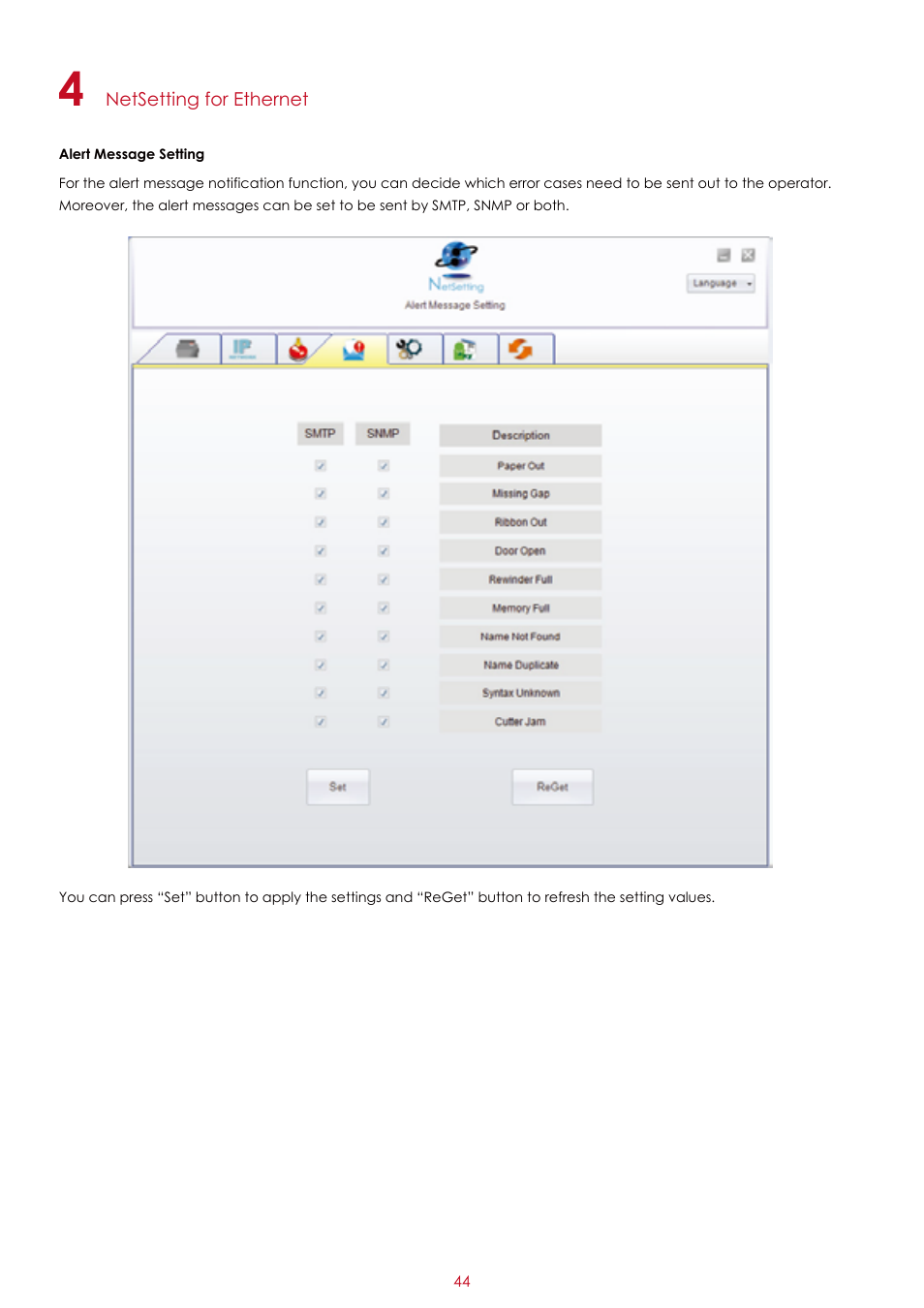 GoDEX RT200i series User Manual | Page 48 / 69