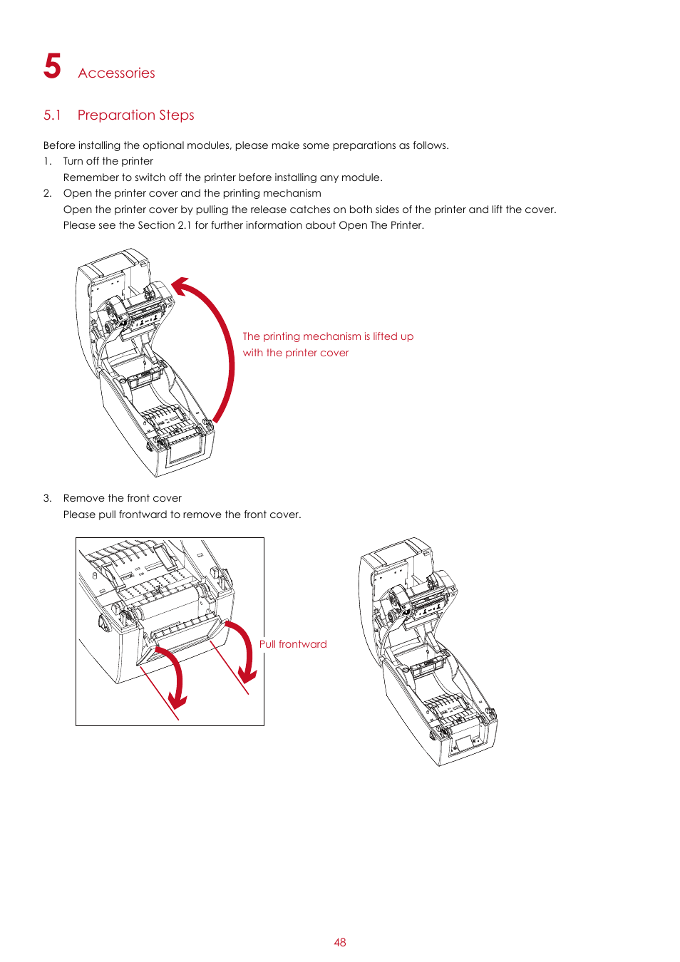 GoDEX RT200i series User Manual | Page 52 / 69