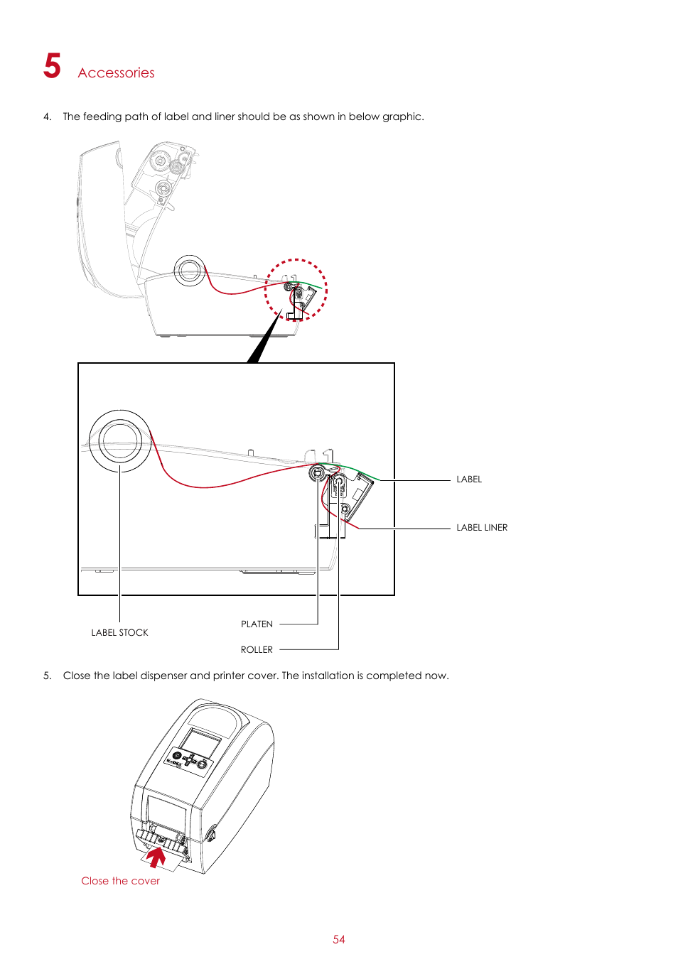 GoDEX RT200i series User Manual | Page 58 / 69