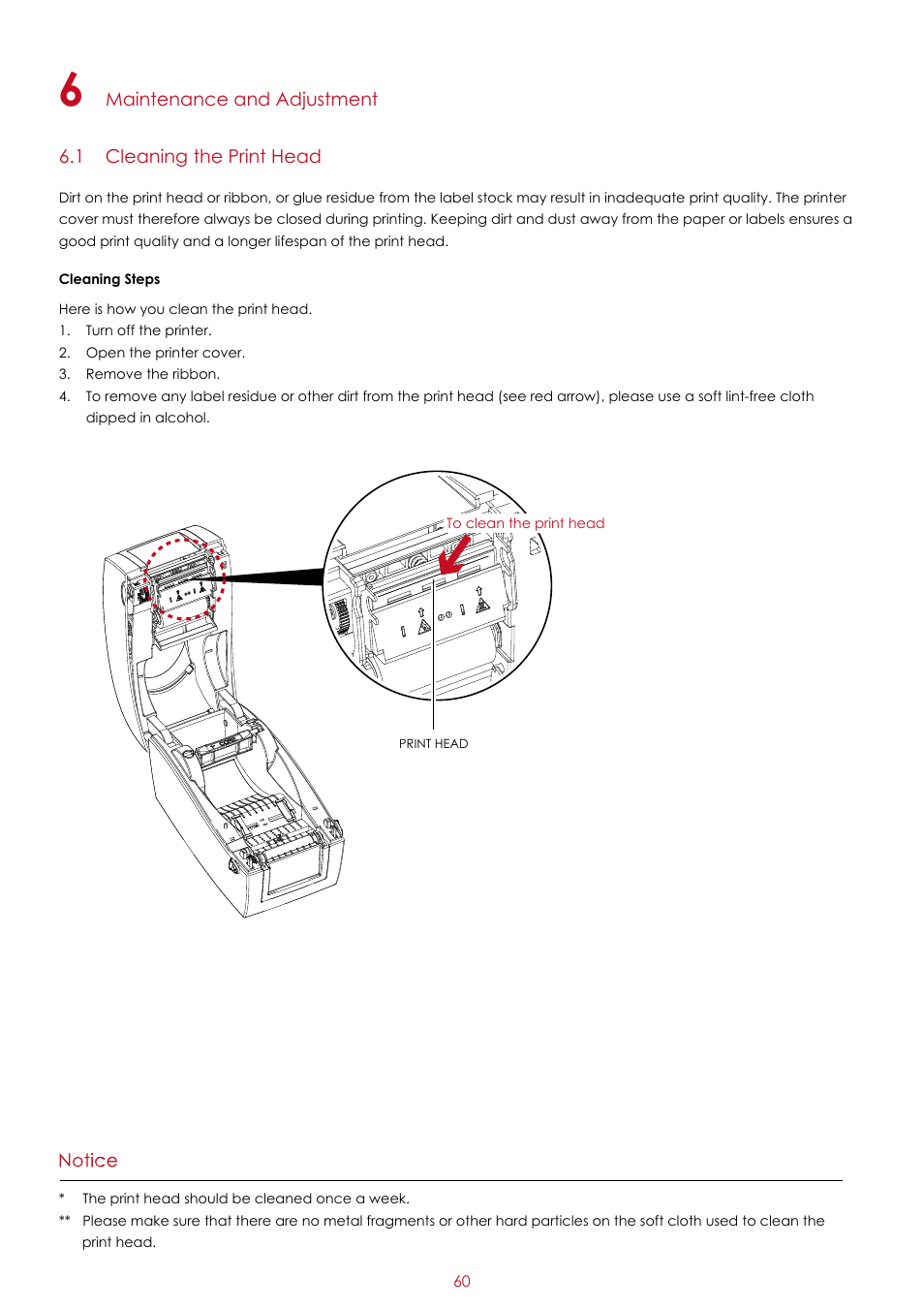 GoDEX RT200i series User Manual | Page 64 / 69