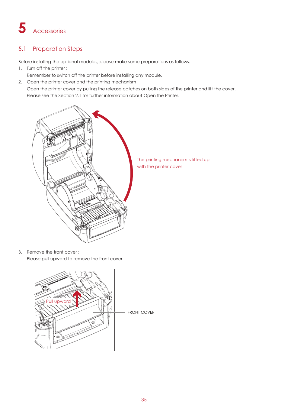 GoDEX RT700x series User Manual | Page 39 / 56