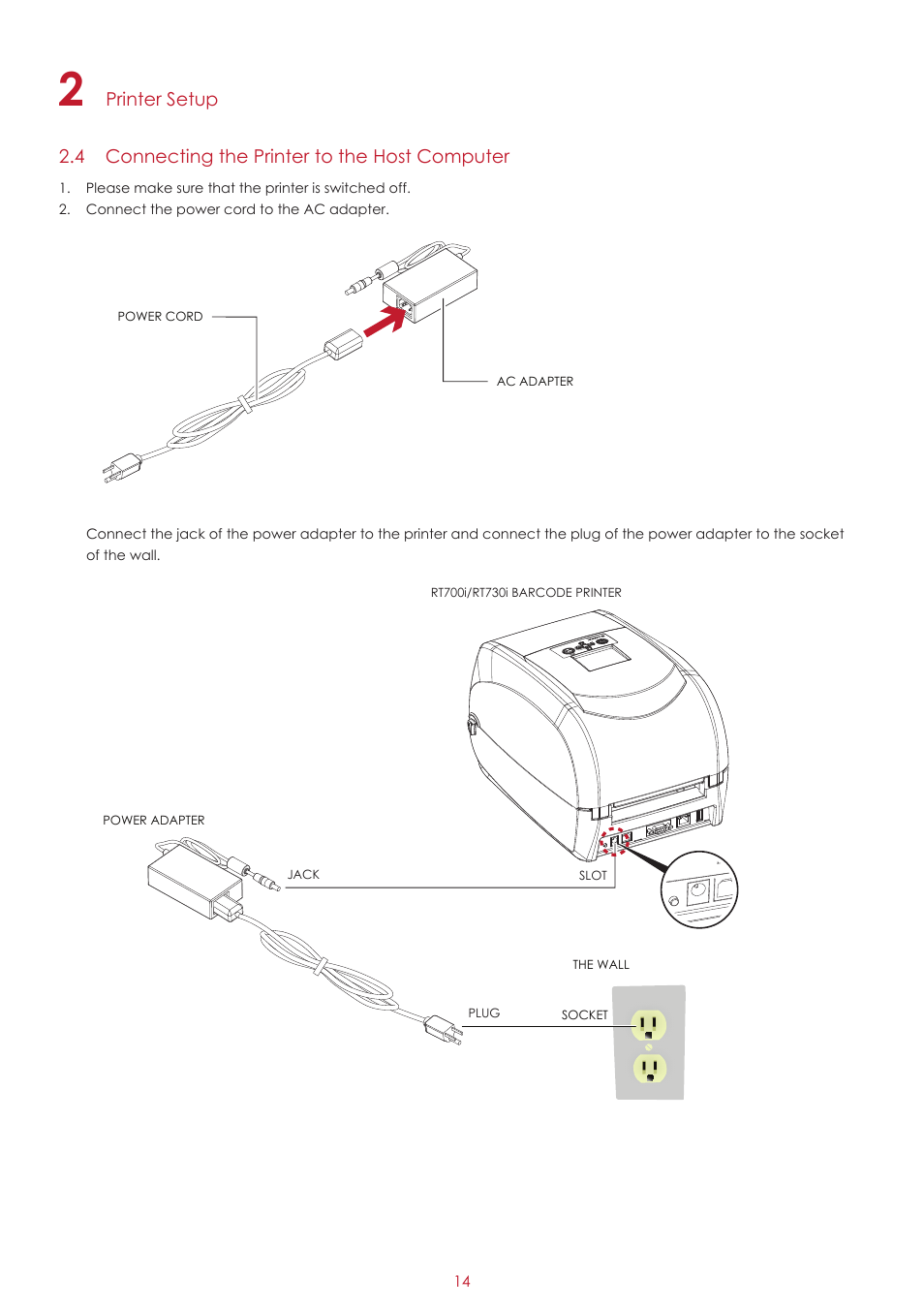 GoDEX RT700i series User Manual | Page 18 / 76