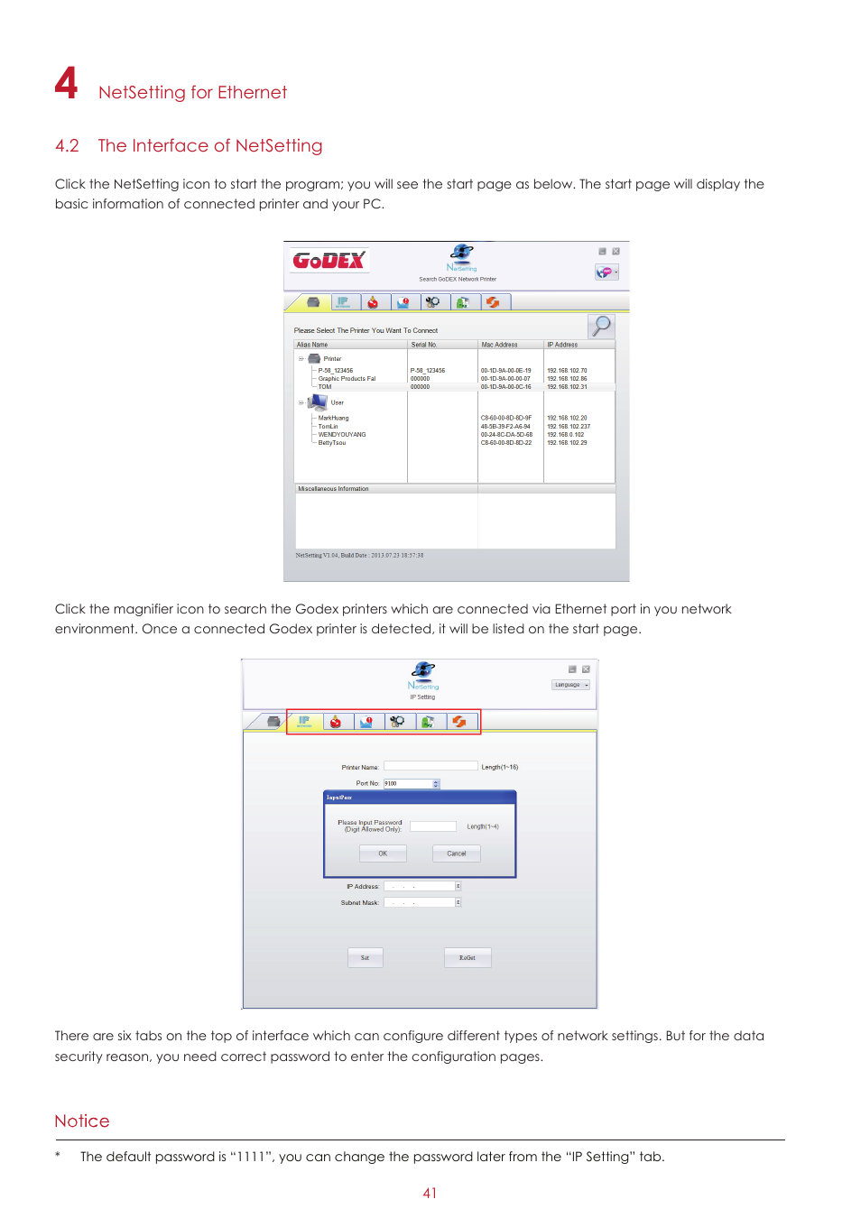 GoDEX RT700i series User Manual | Page 45 / 76
