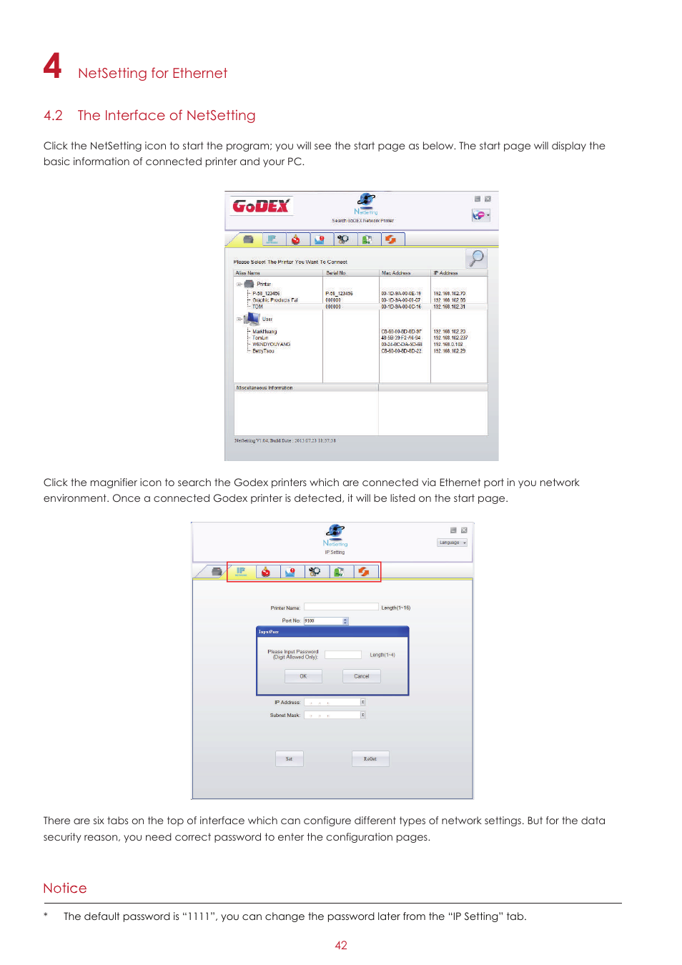 GoDEX RT700iW series User Manual | Page 46 / 79