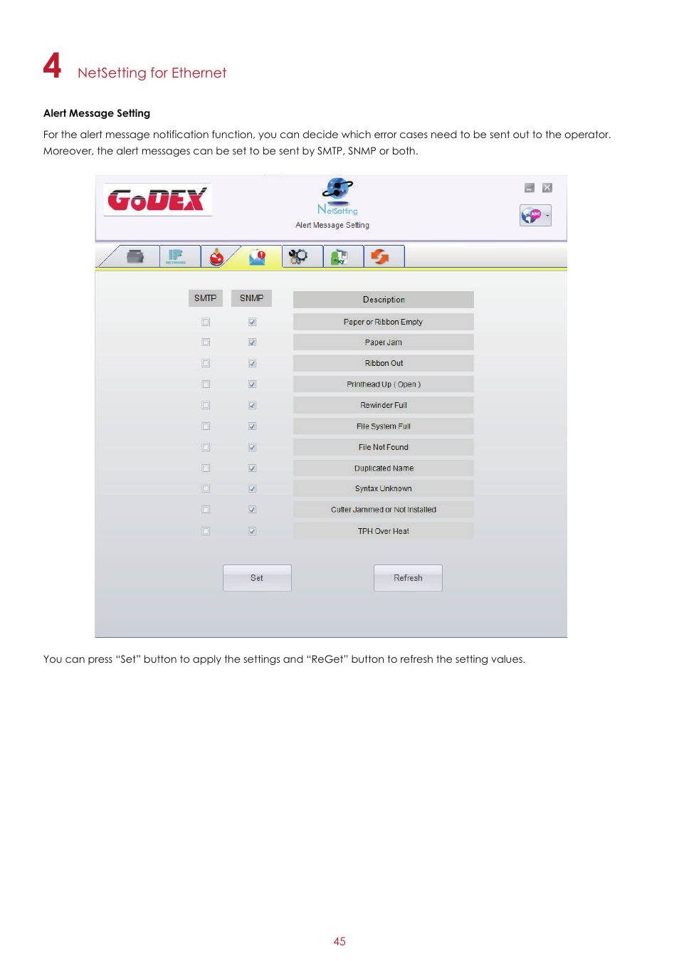 GoDEX RT700iW series User Manual | Page 49 / 79