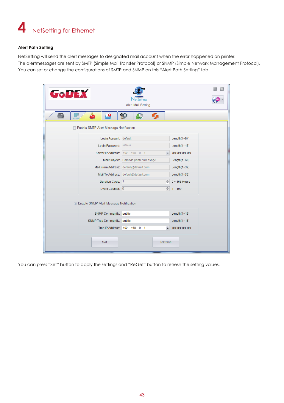 GoDEX RT860i User Manual | Page 47 / 68