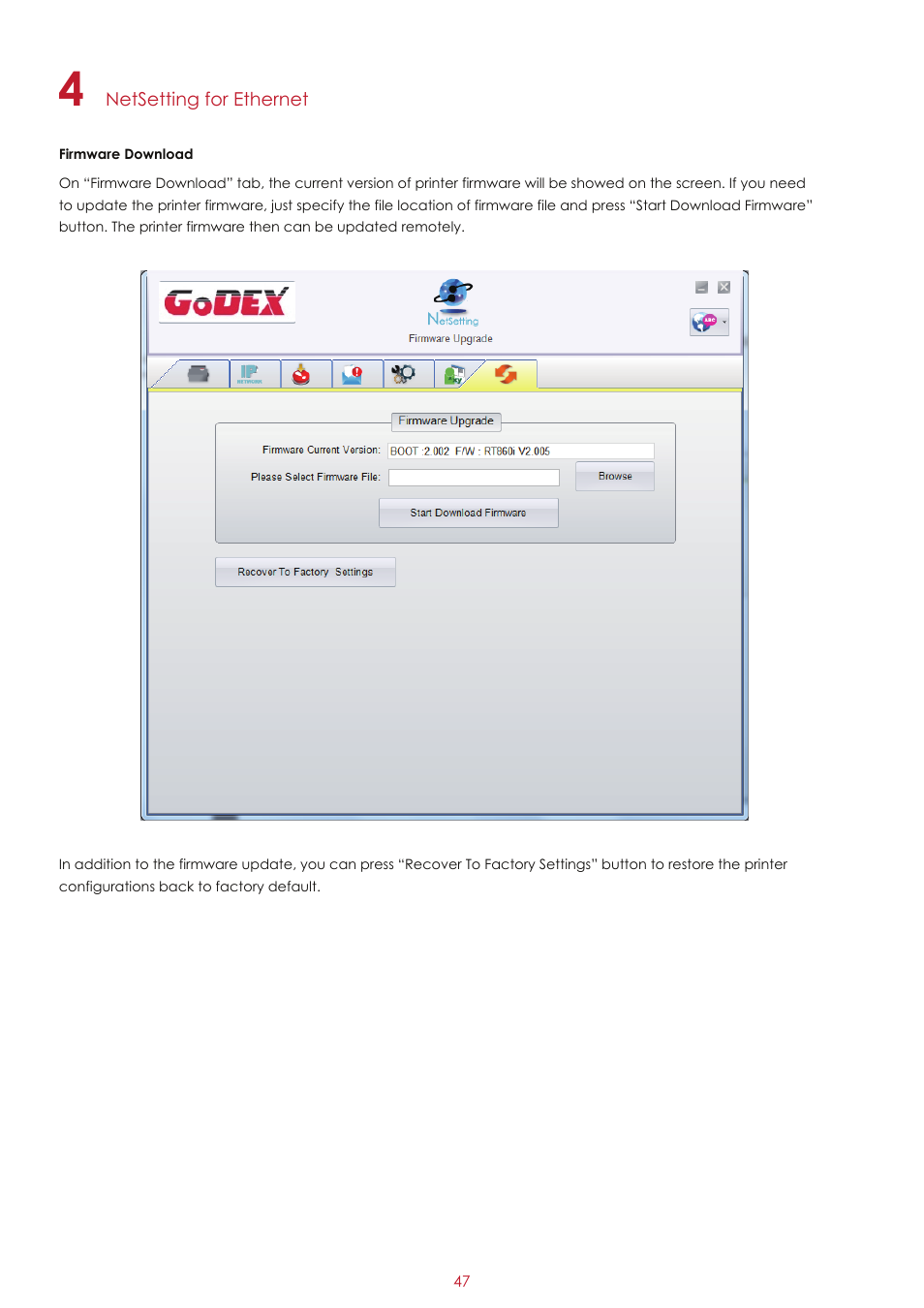 GoDEX RT860i User Manual | Page 51 / 68