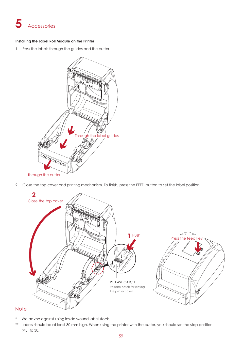 GoDEX RT860i User Manual | Page 63 / 68