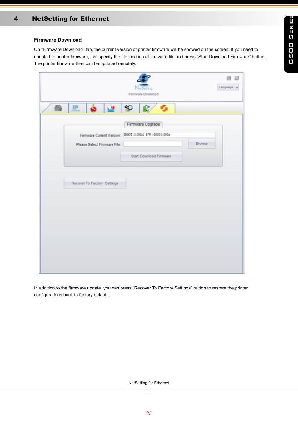G500 series | GoDEX G500 series User Manual | Page 29 / 45
