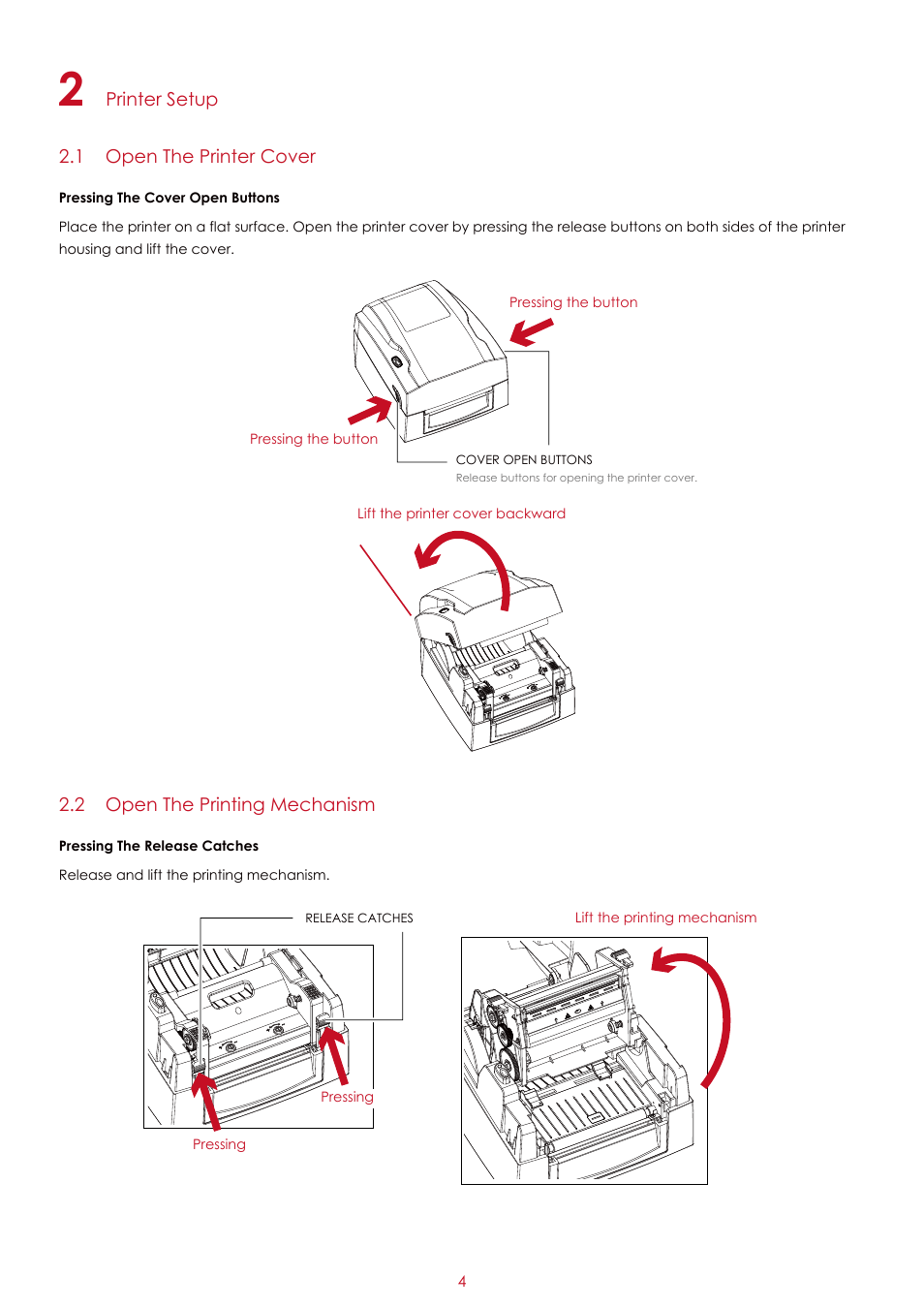 GoDEX G300 series User Manual | Page 8 / 39