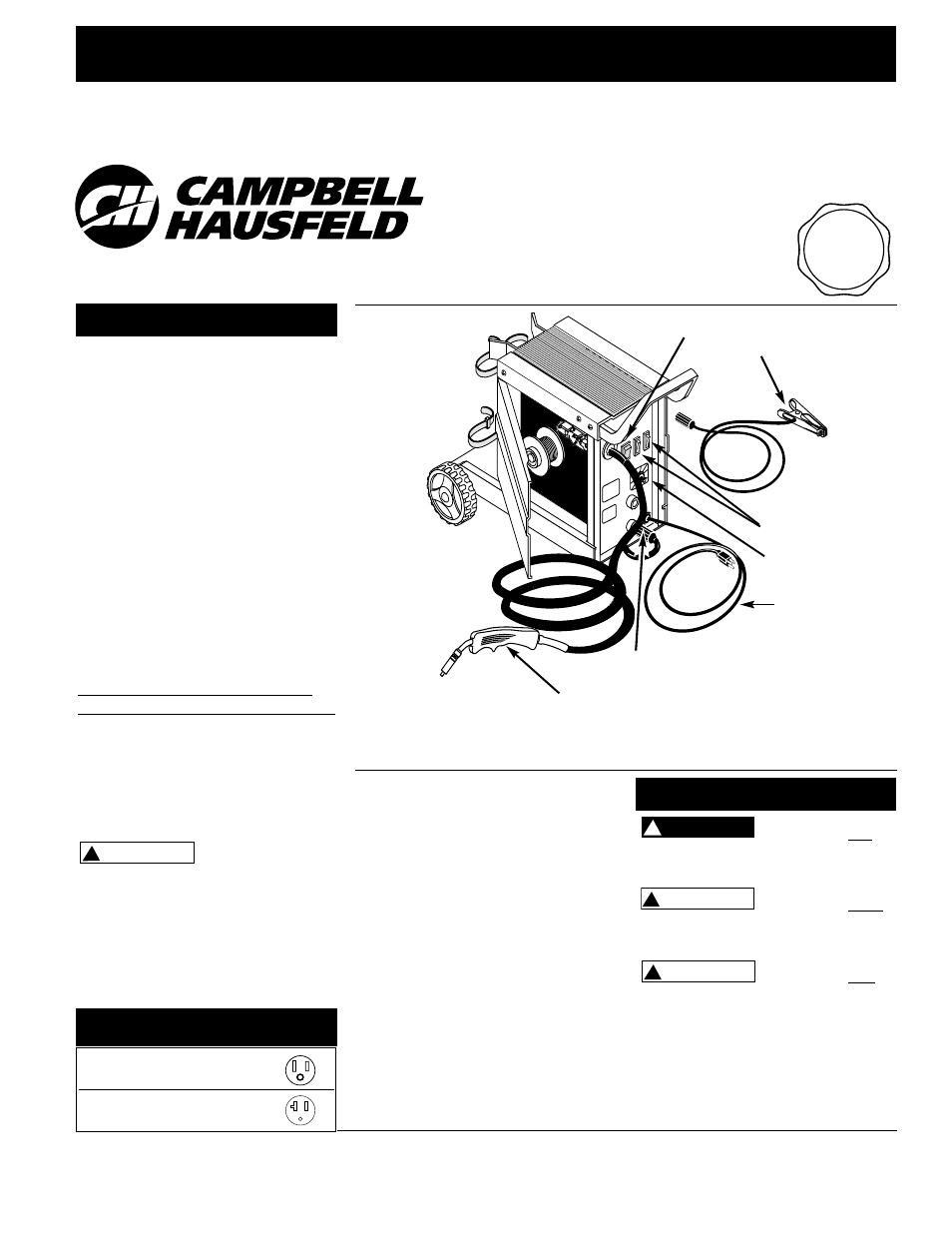 Campbell Hausfeld WG3013 User Manual | 16 pages