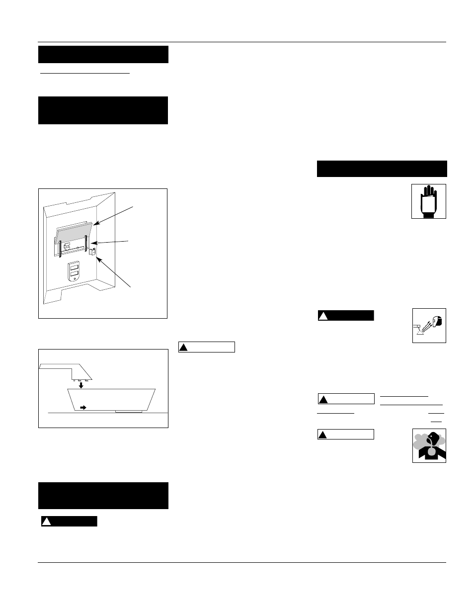 Assembly, Shielding gas installation handshield assembly, Operation | Danger, Caution, Warning, Wg3013 | Campbell Hausfeld WG3013 User Manual | Page 5 / 16