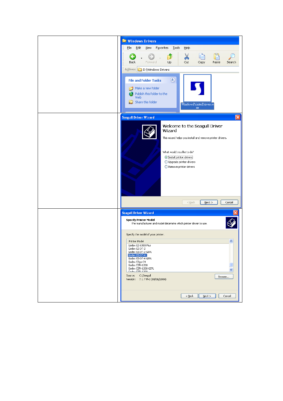 4. driver installation | GoDEX EZDT4 User Manual | Page 14 / 44