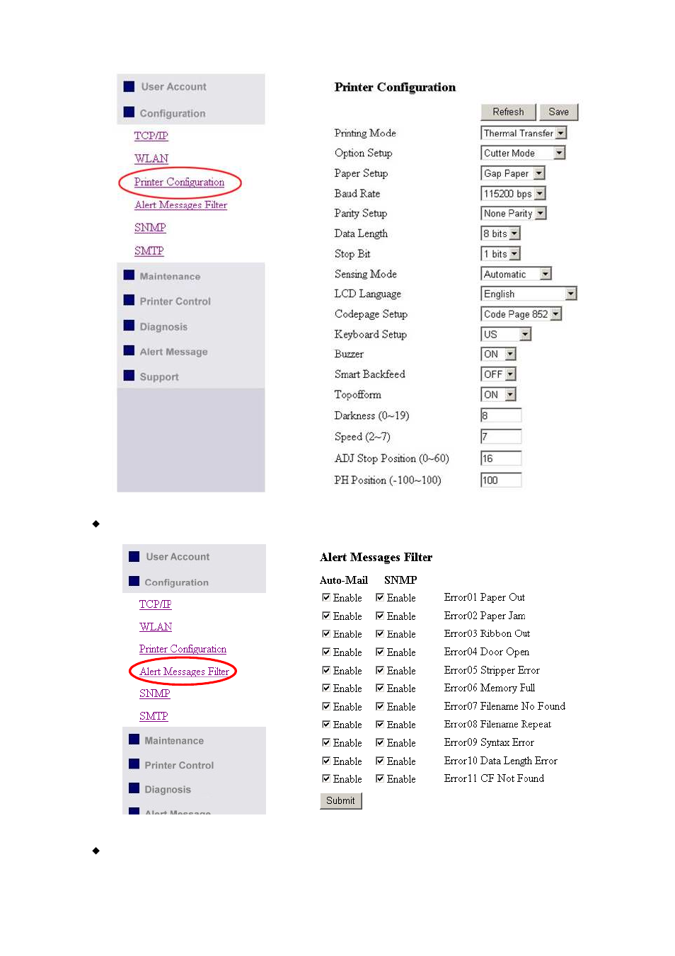 GoDEX Ethernet Control Center User Manual | Page 23 / 31