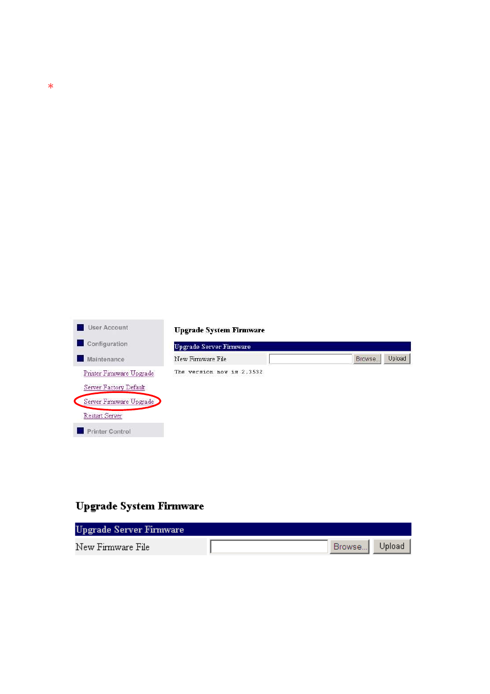 Upgrade server firmware | GoDEX Ethernet Control Center User Manual | Page 31 / 31
