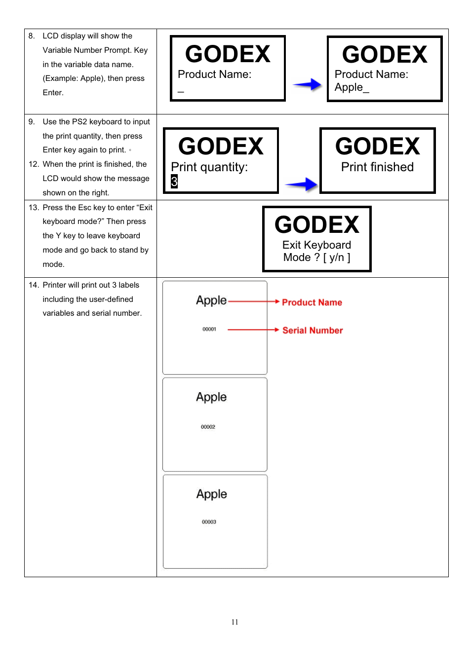 Godex | GoDEX EZ Viewer User Manual | Page 12 / 20