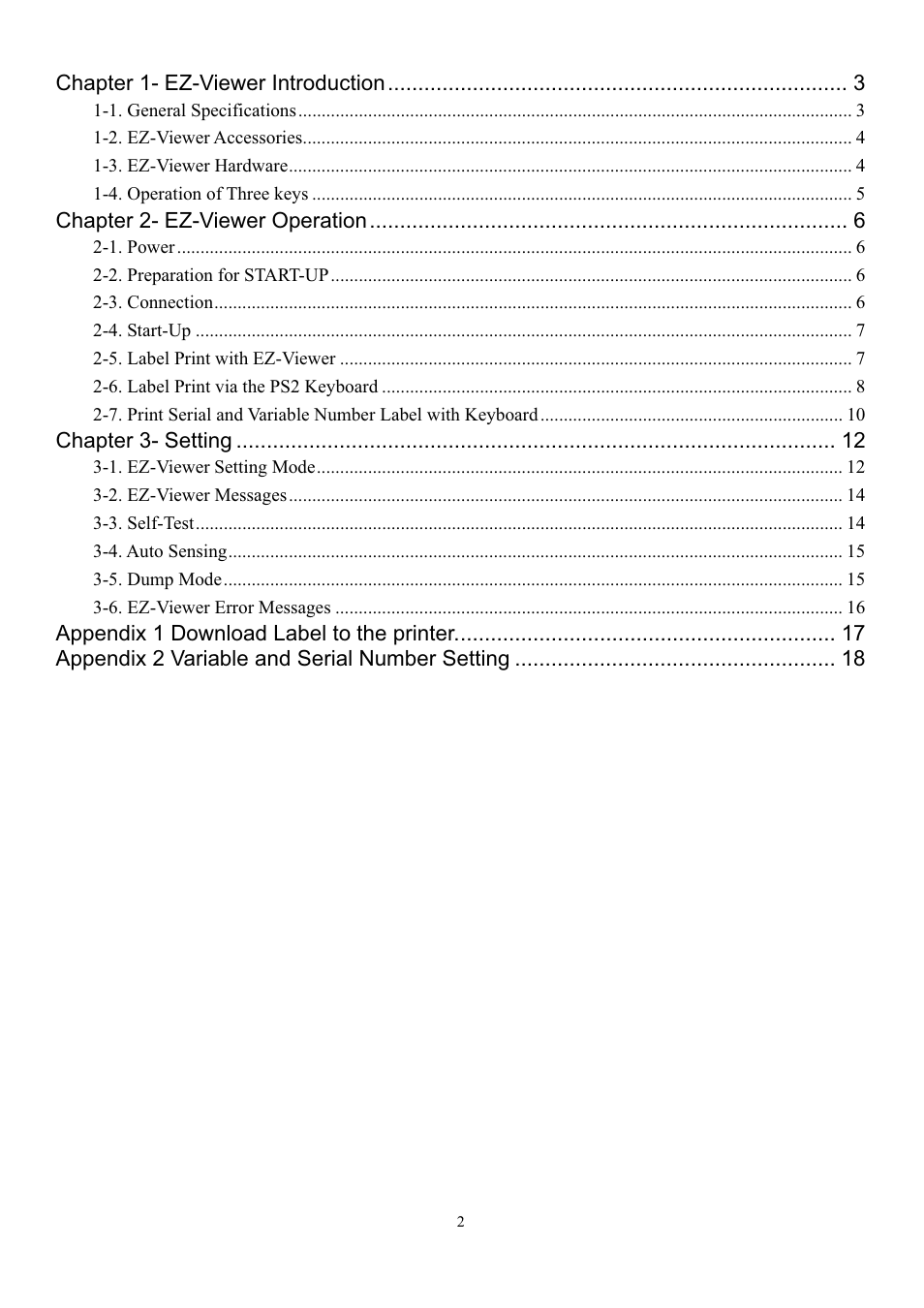 GoDEX EZ Viewer User Manual | Page 3 / 20