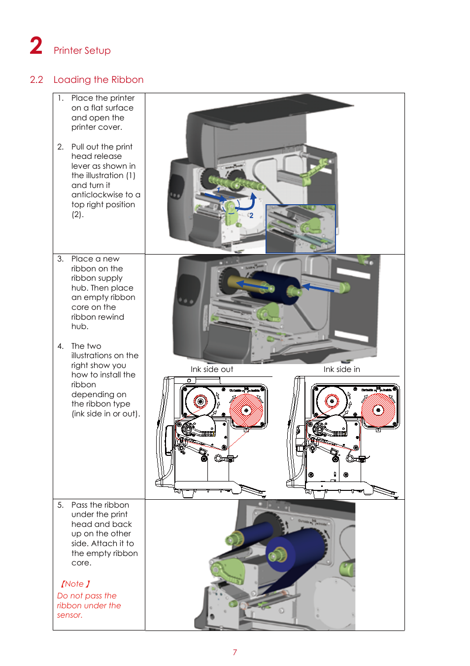GoDEX EZ2050 series User Manual | Page 11 / 46