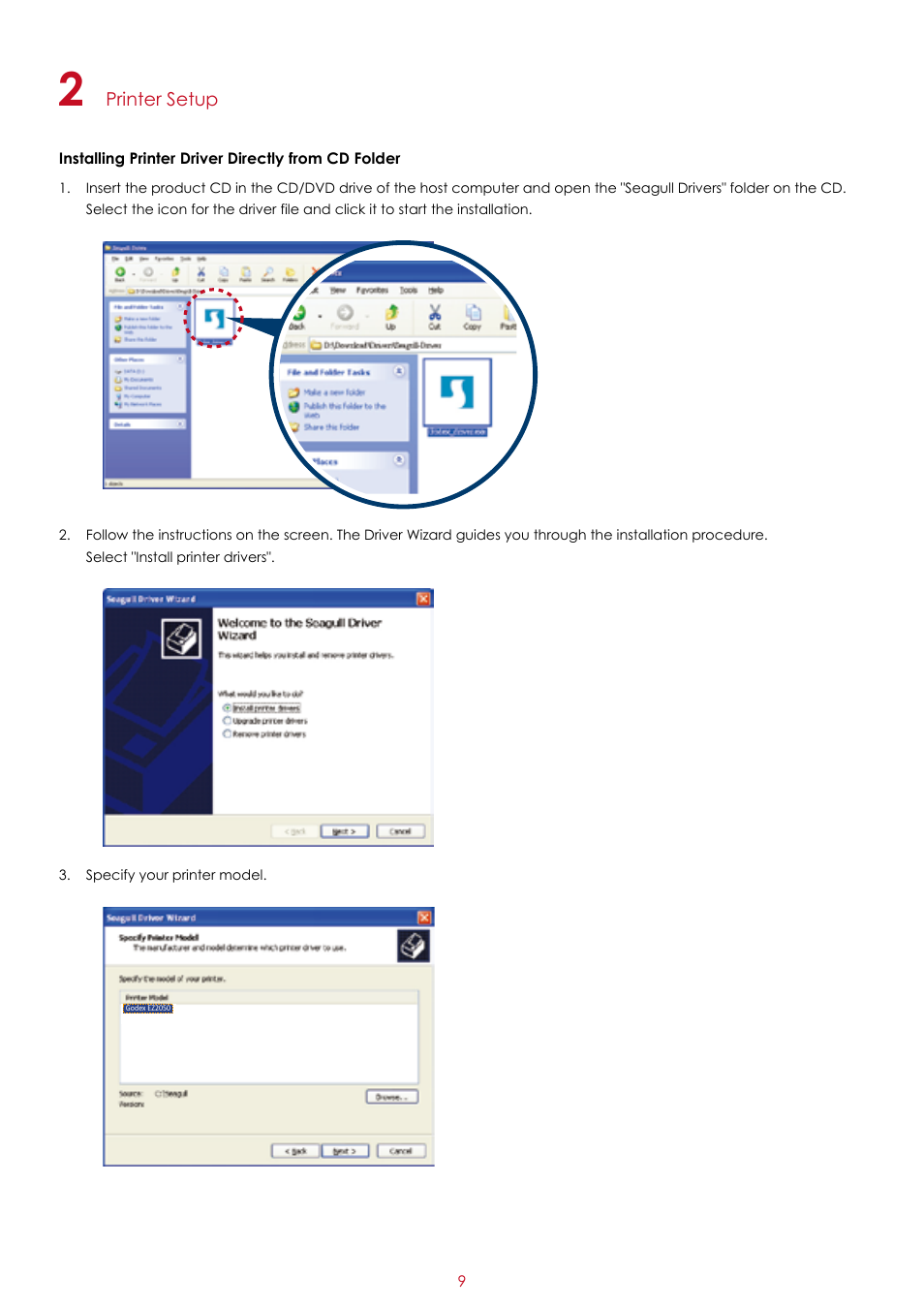 GoDEX EZ2050 series User Manual | Page 13 / 46