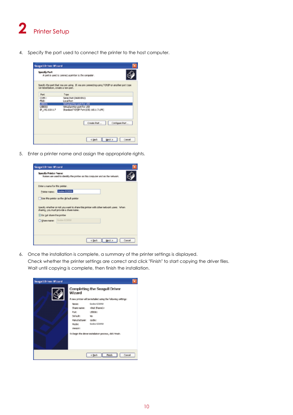 GoDEX EZ2050 series User Manual | Page 14 / 46