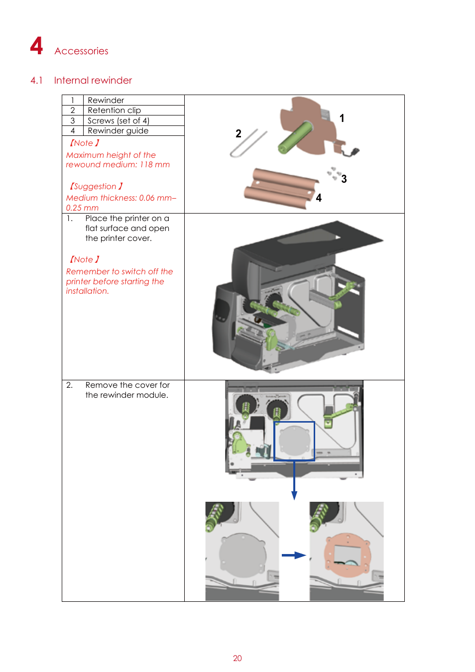 GoDEX EZ2050 series User Manual | Page 24 / 46