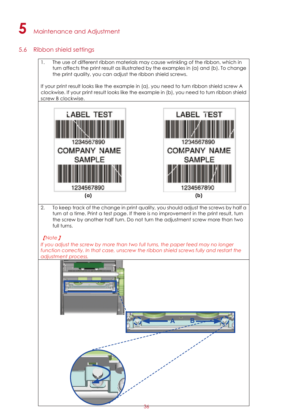 GoDEX EZ2050 series User Manual | Page 40 / 46