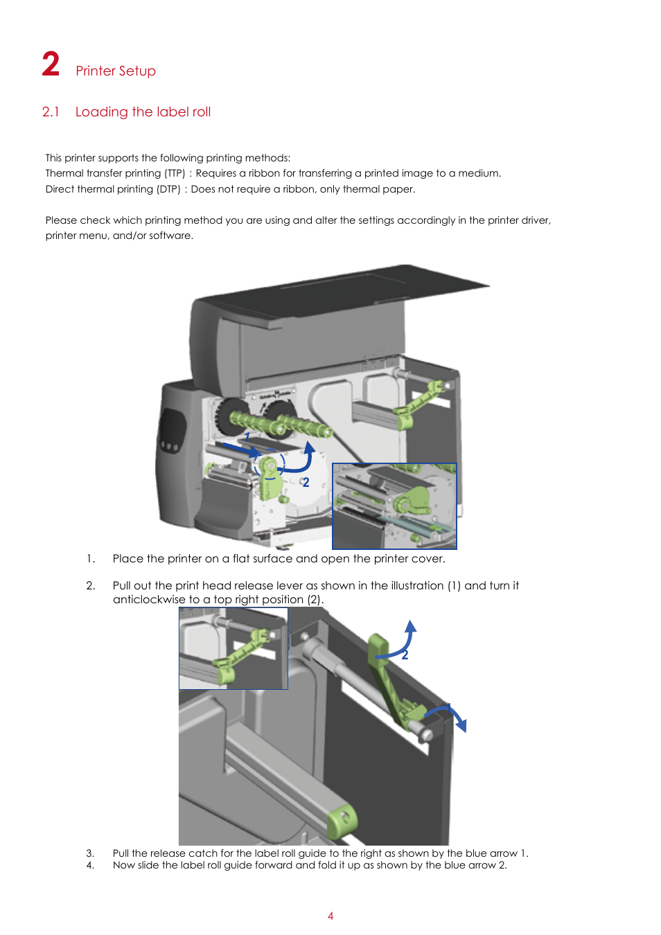 GoDEX EZ2050 series User Manual | Page 8 / 46