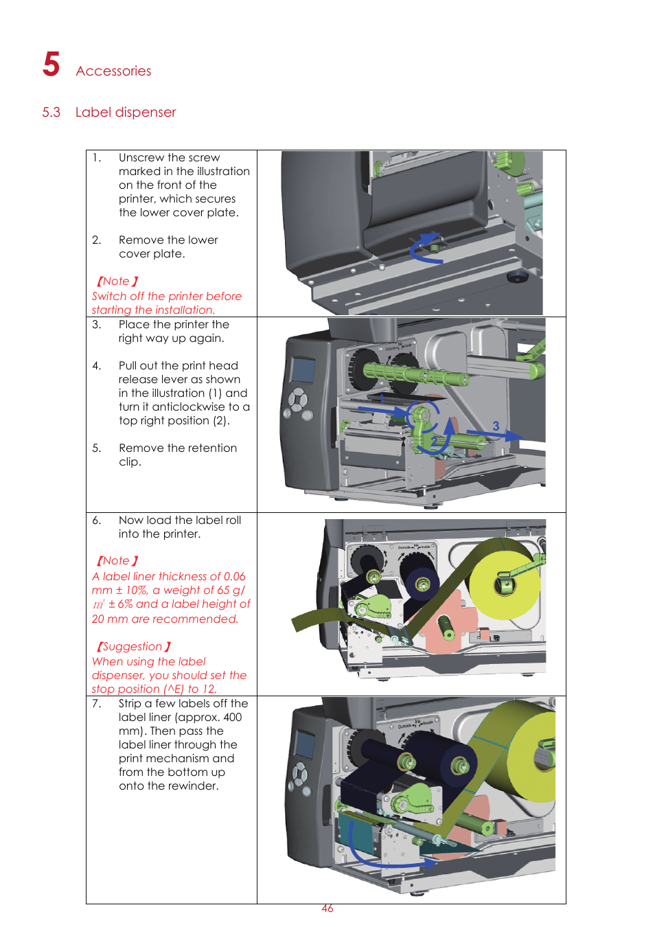 GoDEX EZ2250i series User Manual | Page 50 / 67