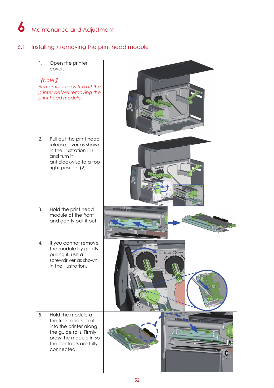 GoDEX EZ2250i series User Manual | Page 56 / 67