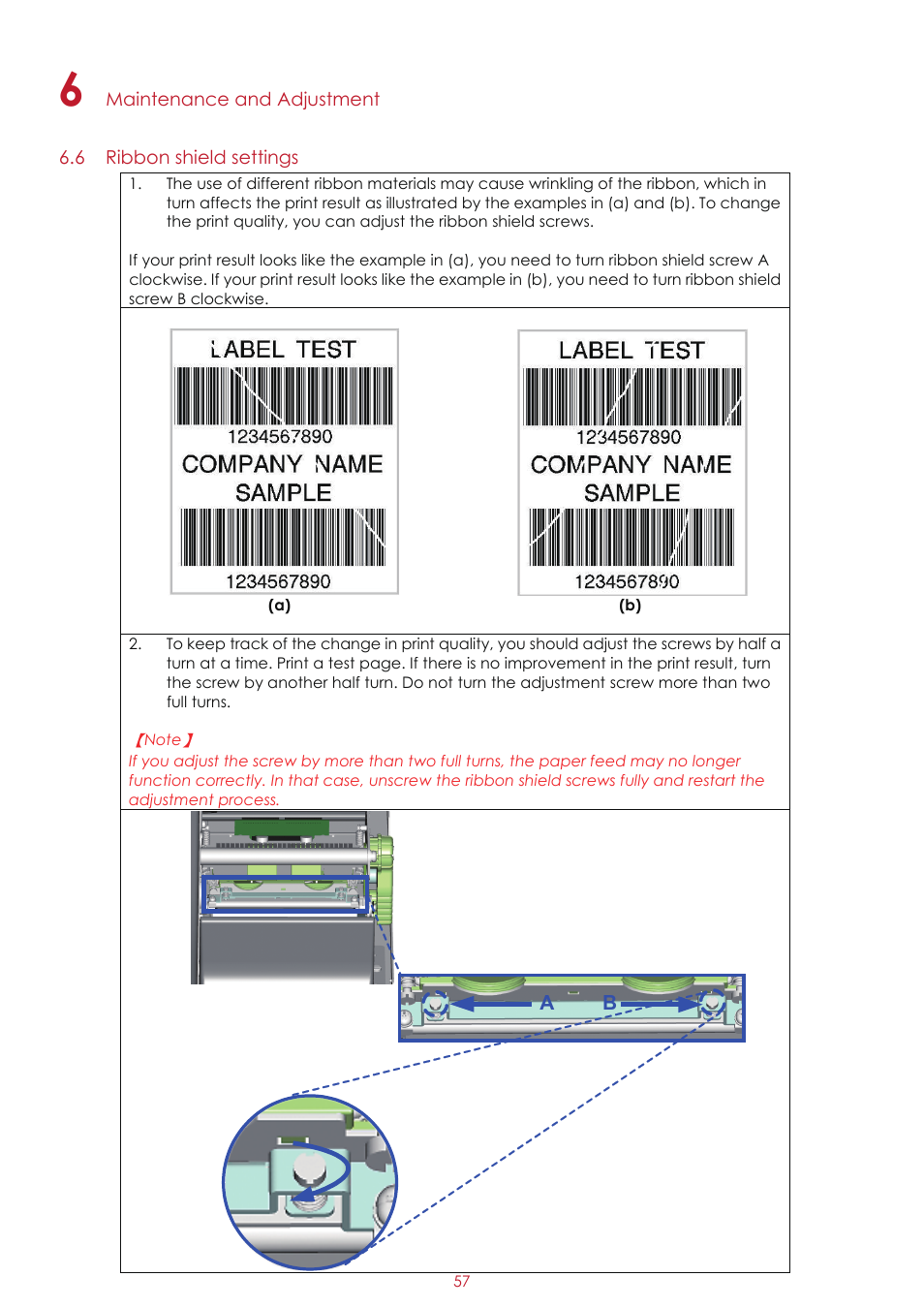 GoDEX EZ2250i series User Manual | Page 61 / 67