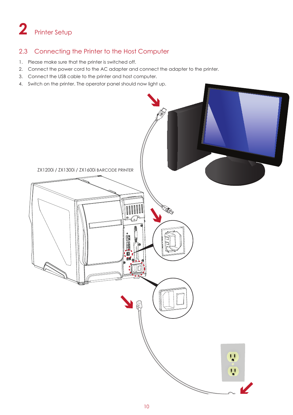 GoDEX ZX1000i series User Manual | Page 14 / 61