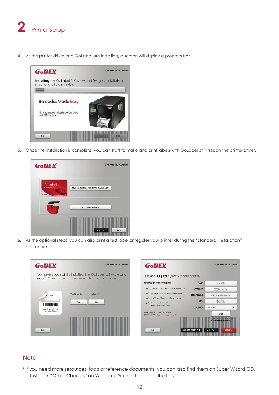 GoDEX ZX1000i series User Manual | Page 16 / 61