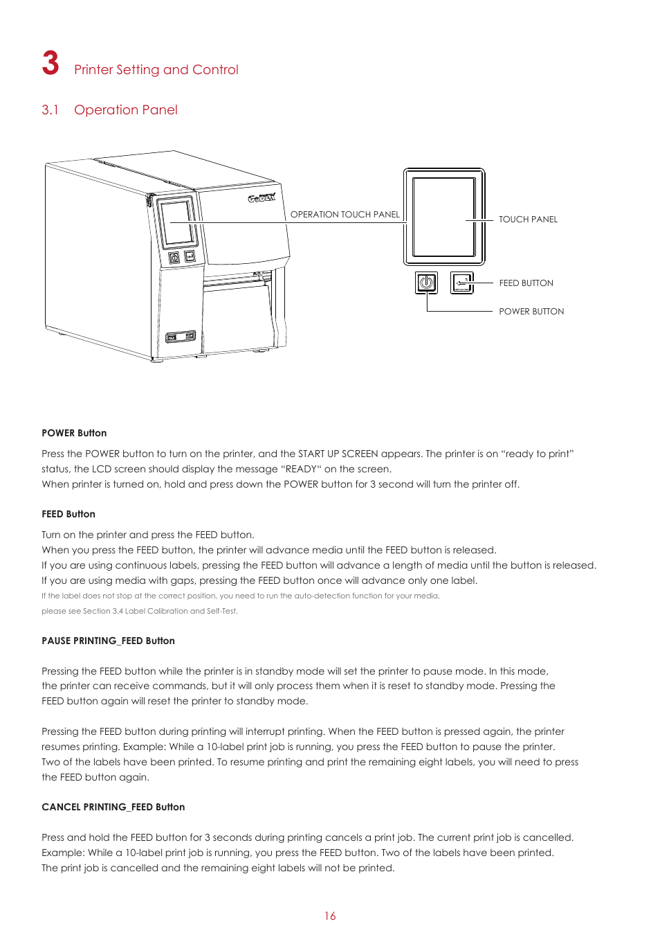 GoDEX ZX1000i series User Manual | Page 20 / 61