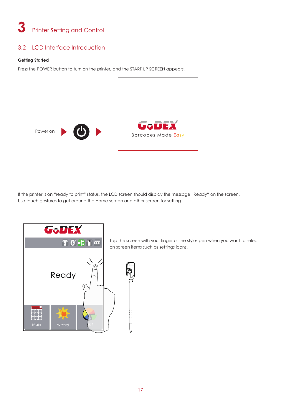 GoDEX ZX1000i series User Manual | Page 21 / 61