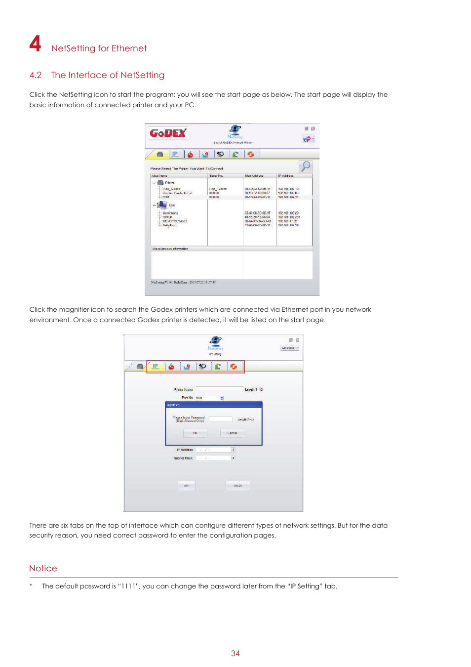 GoDEX ZX1000i series User Manual | Page 38 / 61