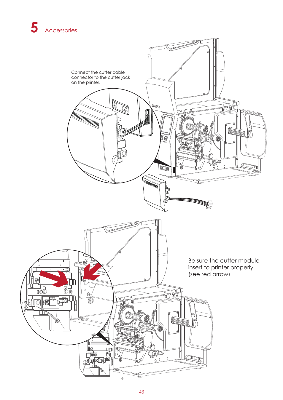 GoDEX ZX1000i series User Manual | Page 47 / 61