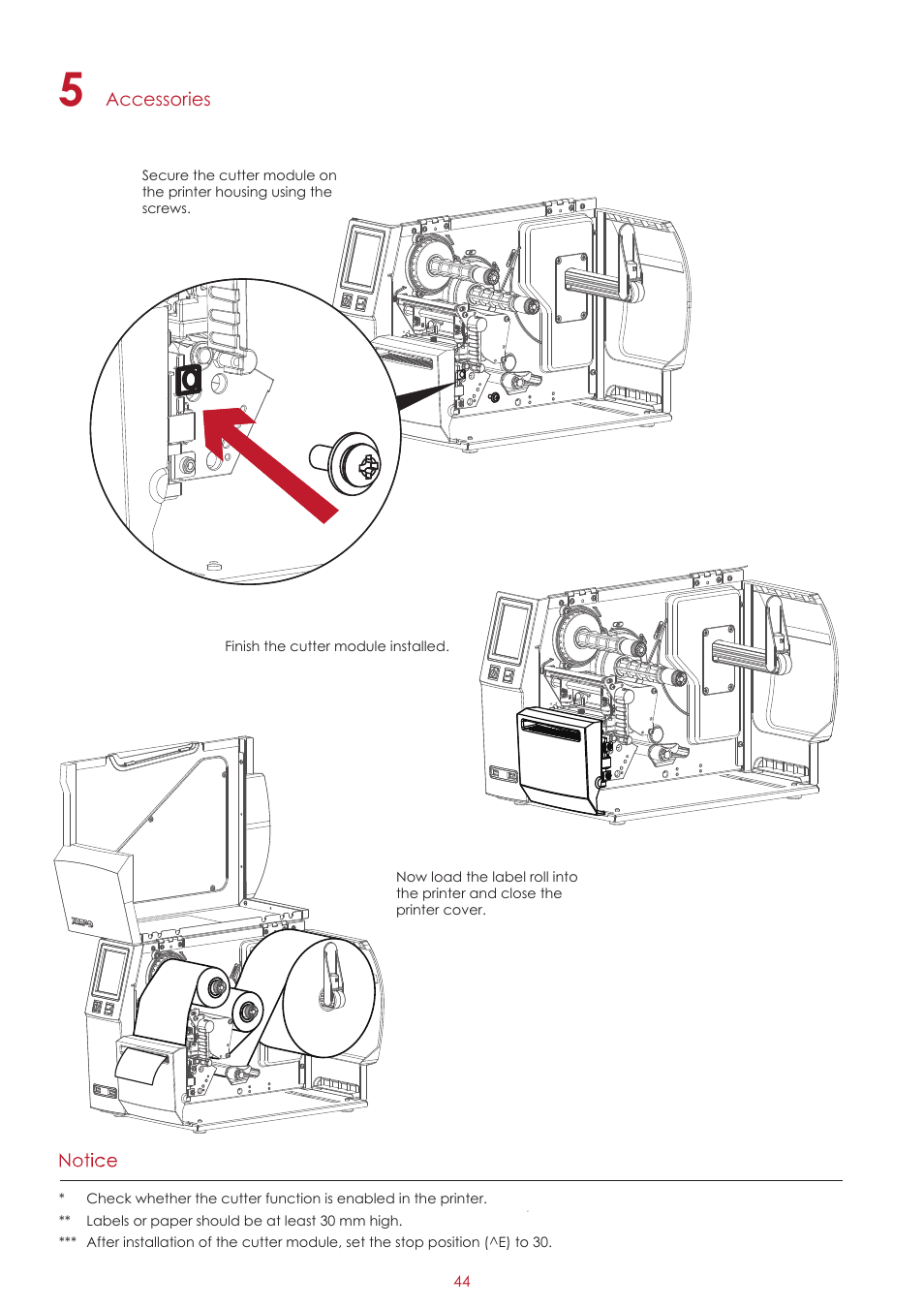 GoDEX ZX1000i series User Manual | Page 48 / 61