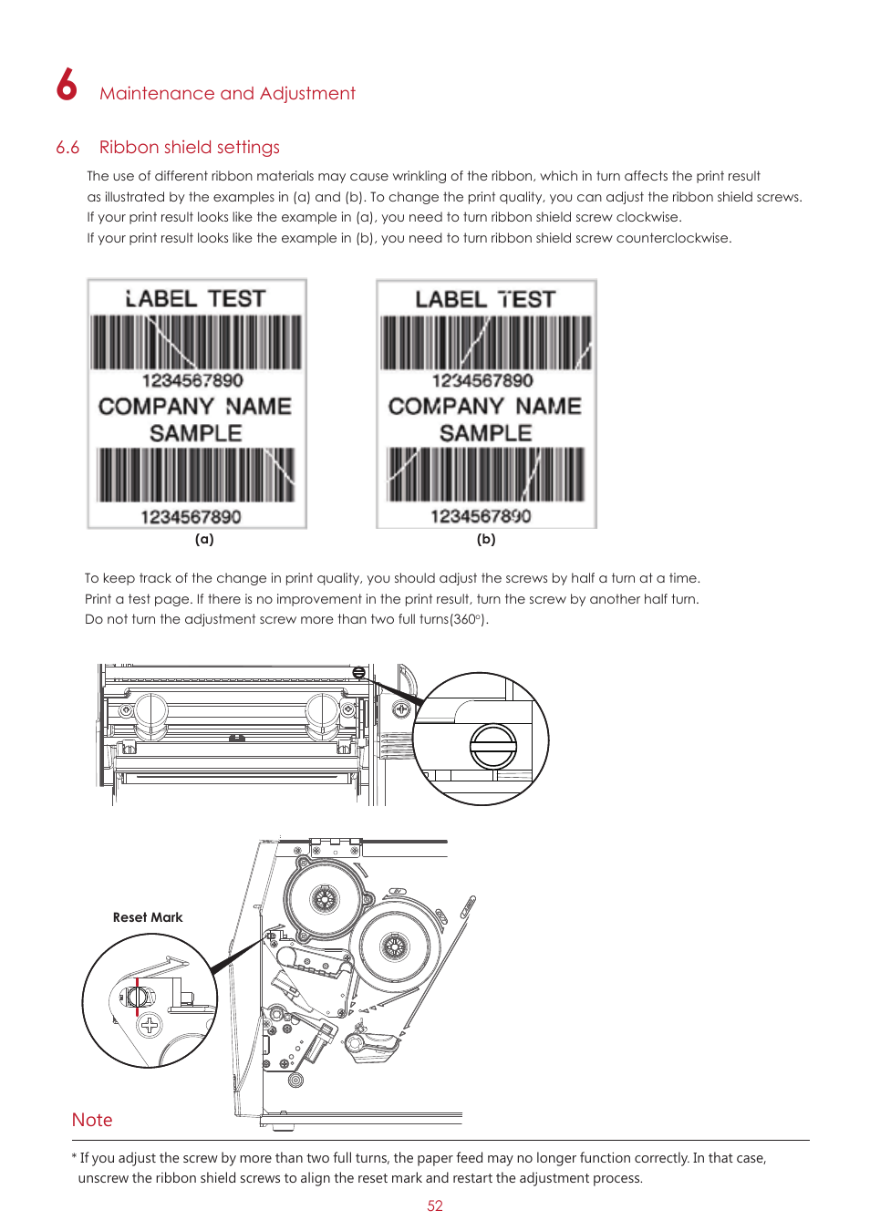 GoDEX ZX1000i series User Manual | Page 56 / 61