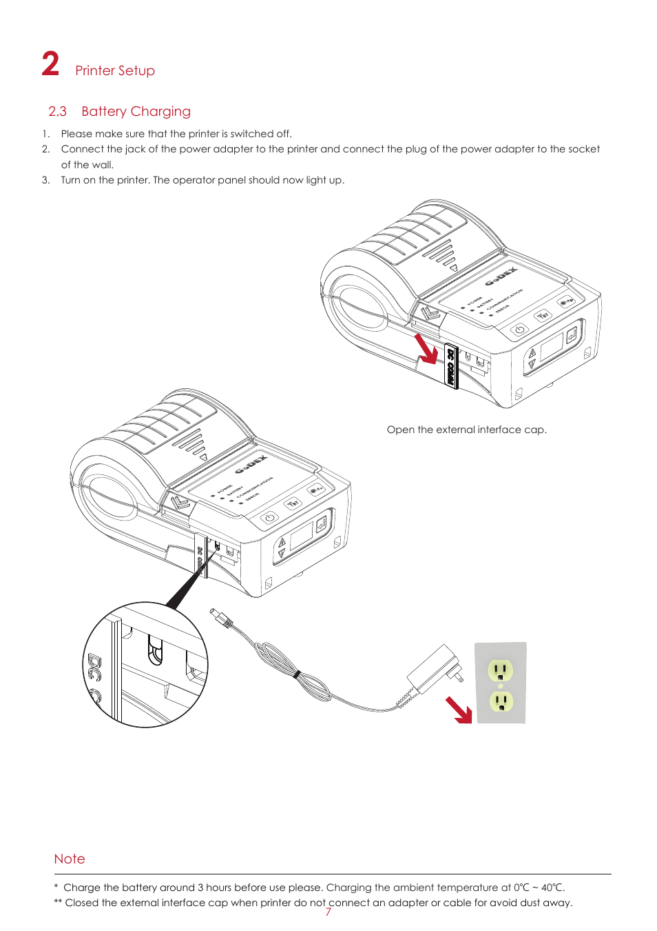 GoDEX MX30i User Manual | Page 11 / 34