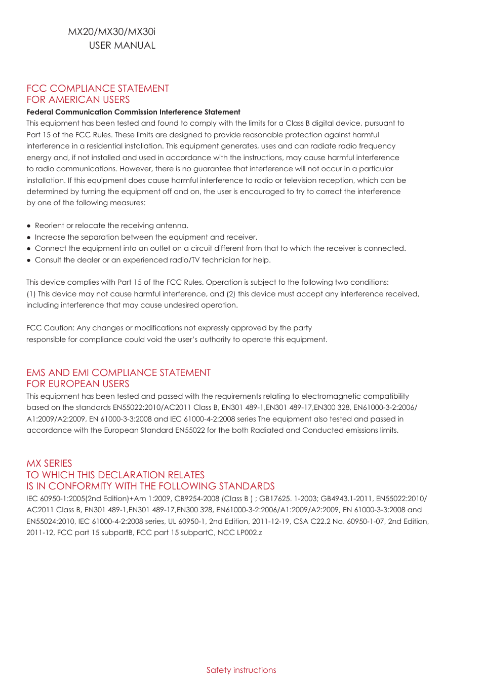 GoDEX MX30i User Manual | Page 3 / 34