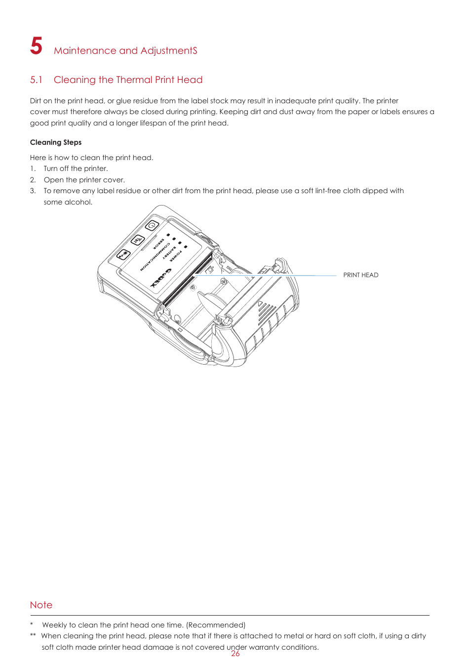 GoDEX MX30i User Manual | Page 30 / 34